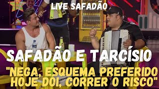 Safadão e Tarcísio do Acordeon  Live Safadão TBT  Sucessos de Tarcísio [upl. by Nirehtak320]