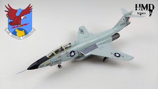 McDonnell F101B Voodoo USAF Jet Fighter Hobby Master 172 Diecast Model Review HA3701 [upl. by Snahc481]