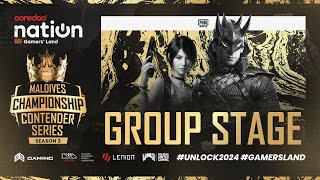 Ooredoo Nation PUBGM Contender Series 3  Group 2  Day 2 [upl. by Annair]