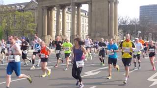 37 Berlin Halbmarathon 2017  Half Marathon Berlin [upl. by Eanert]