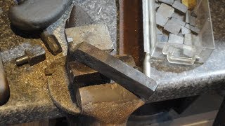 Forging Diamond Tip ToolTangential Tool Bit for the Lathe [upl. by Kokoruda]