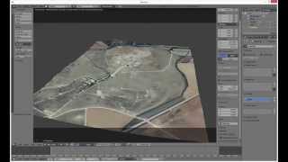 Creación de un MDT en Global Mapper y renderizado en Blender [upl. by Ain]