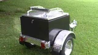 Motorcycle Trailers Trike Motorbike Trailer [upl. by Kaden]