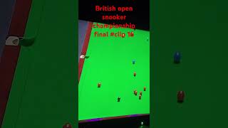 British open snooker championship final 2024 clips 16 [upl. by Lynnea]