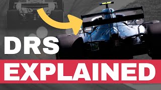 How the DRS Drag Reduction System works in Formula 1 [upl. by Noled587]