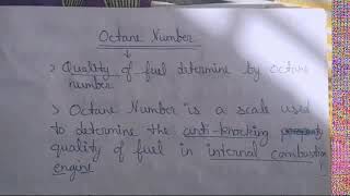 Fuel 3octane numbercetane numberHSBTEChemistryDiplomaPolytechnic [upl. by Lemor]