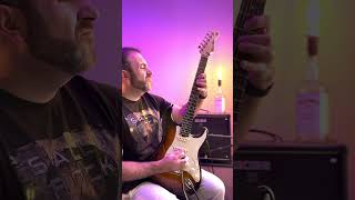 The Clairvoyant ironmaiden Guitar Riff  guitarra video music musica cover reels [upl. by Einned]