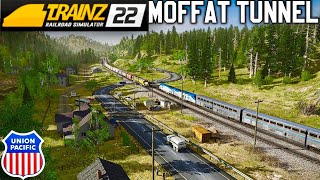 First Look at the Moffat Tunnel Route In Trainz Railroad Simulator 2022 [upl. by Ahtanoj973]