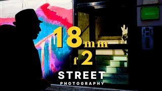 28mm street photography explorations with Fuji XF 18mm f2  XT20 [upl. by Anelegna]