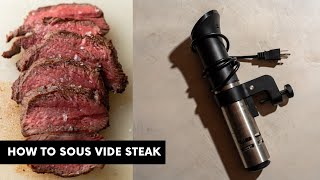 How to Sous Vide and Sear Steak  Filet Mignon [upl. by Alabaster]