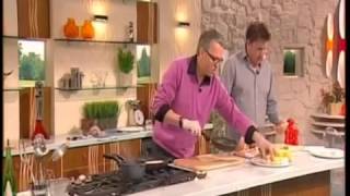 JAMES MARTIN and LAWRENCE KEOGH Megrim sole shrimp butter SATURDAY KITCHEN [upl. by Attem]