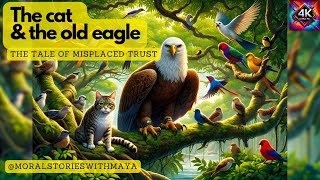 Panchatantra Moral Stories for Kids  English  The Cat and The Old Eagle  4K [upl. by Weinstock821]