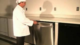 Whirlpool Dishwasher Model WDT910SAY Pizza and Cake Demo [upl. by Anoiek]