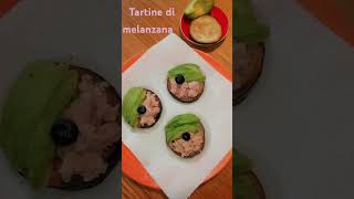 COLAZIONE quotTARTINE DI MELANZANAquot  melanzana avocado tonno mirtilli  🍆 🥑 [upl. by Bealle]