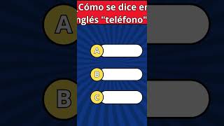 Quiz Ingles  Español 6 [upl. by Philcox]