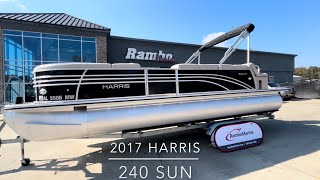 2017 Harris Sunliner 240 [upl. by Berlinda]