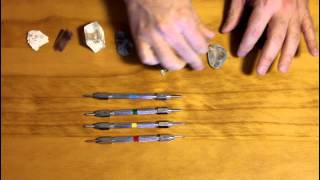 Gem Identification  Mohs Hardness Test [upl. by Ainaznat]