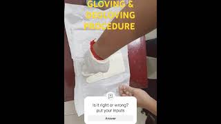 GLOVING amp DEGLOVING procedure Surgery OSPE MBBS FINAL PROFESSIONAL EXAM [upl. by Nivalc]