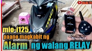 HOW TO INSTALL ALARM INTO MIO i 125 [upl. by Nirehtak]