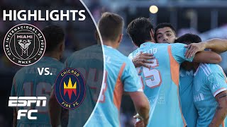 Inter Miami vs Chicago Fire  MLS Highlights  ESPN FC [upl. by Tema]