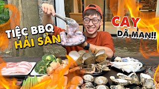 Ninh Tito quotBẬT KHÓCquot ở TIỆC BBQ HẢI SẢN  Team Tito đi dã ngoại đây  NINH COOKING [upl. by Attevad]