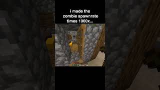 1 Guy VS 1000x Zombie Spawnrate [upl. by Arem]