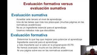 Feedback Evaluación sumativa versus evaluación formativa [upl. by Rea]