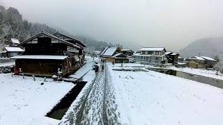 Shirakawa Go  Gifu  Japan  Winter  Desember 2022 [upl. by Staal943]