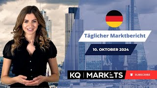 KQ Markets  Täglicher Marktbericht 10102024 [upl. by Kurzawa]