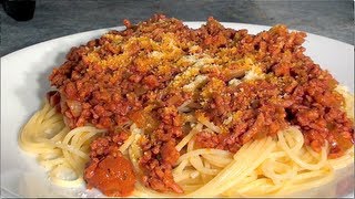 Authentic Spaghetti Bolognese  Recipe [upl. by Nele]