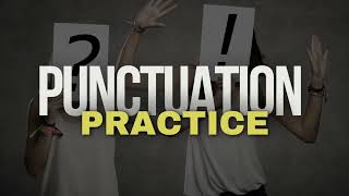 Punctuation Practice The Colon Steno Dictation [upl. by Joyan]