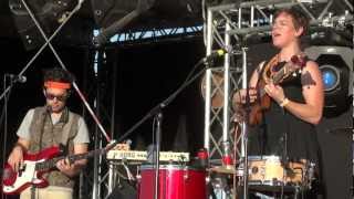 Tune Yards  Bizness  Live  Dockville Festival Hamburg  082012 [upl. by Dhar787]