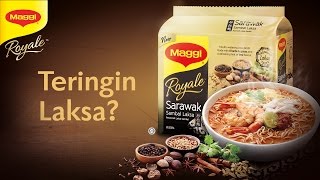 Teringin laksa Nikmati MAGGI® Royale™ Sarawak Sambal Laksa di rumah [upl. by Main93]