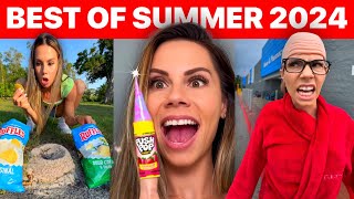 ✨NEW✨BEST OF SUMMER 2024 AMYYWOAHH TIKTOKS  1 HOUR FUNNY COMPILATION [upl. by Edbert]