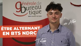 ÃŠtre alternante en BTS NDRC  TOTEM REPORTER 9 [upl. by Dhiren]