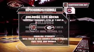 Gamecock Womens Basketball Student Invite to UGA Game [upl. by Nesnah]