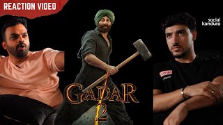 Gadar 2 Trailer Reaction  Social Kandura Reacts [upl. by Issak]