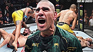 O BRASILEIRO QUE ESTÁ DESTRUINDO TODOS NO UFC Alex Poatan TODAS As Lutas No UFC [upl. by Annohsal]