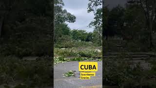 Destruida la Habana después del huracán Rafaelhabanacuba cubanos cubanews [upl. by Noit421]