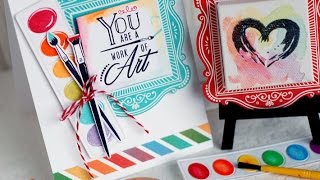 Introducing the Papertrey Ink Make It Market Youre a Masterpiece kit [upl. by Mcneil]