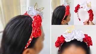 Cómo hacer DIADEMA o VINCHA para Fiestas Patrias PERÚ​🥰​ [upl. by Marrilee]