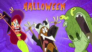 NEW Zig amp Sharko 4  Spooky Adventures HALLOWEEN COMPILATION Cartoon collection  New Episodes [upl. by Gelya]