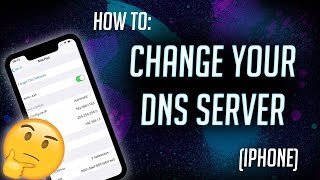 HOW TO Configure DNS on iPhone amp iOS [upl. by Melli]