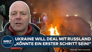 PUTINS KRIEG Deal mit Russland Wolodymyr Selenskyj macht Angebot an Kreml zur Kriegsführung [upl. by Kneeland349]