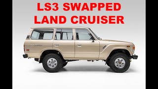 1982 Toyota Land Cruiser FJ60 LS3 H55 5 Speed Conversion [upl. by Malti477]