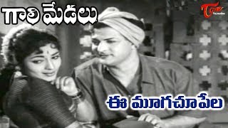 Gaali Medalu Songs  Ee Mooga Chupelara  NTR  Devika  OldSongsTelugu [upl. by Fraze]