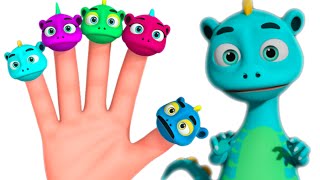 Dinosaur Finger Family  Finger Family Collection  Nursery Rhymes amp Kids Songs [upl. by Orlando142]