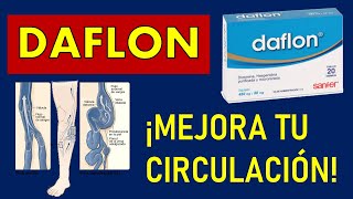 🔴 DAFLON DIOSMINA  HESPERIDINA  PARA QUÉ SIRVE EFECTOS SECUNDARIOS CONTRINDICACIONES [upl. by Kcim]