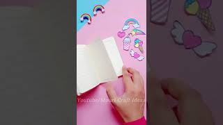 How to Make Your Own StickersDIY Paper sticker DIY Stickers tutorial  Homemade Sticker shorts [upl. by Danice]