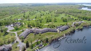 Tagalong Rentals  Condo Rentals Bar amp Grill and Golf Course Resort on Red Cedar Lake [upl. by Giordano]